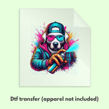 Load image into Gallery viewer, Graffiti Dog Spray Paint DTF Transfer | Graffiti DTF Transfer | DTF Transfer | Ready to Press Transfer D0018