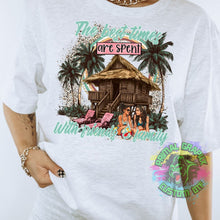 Load image into Gallery viewer, The Best Time Are Spent With Family & Friends DTF Transfer | Beach DTF Transfer | DTF Transfer | Ready to Press Transfer D0025