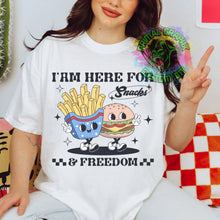 Load image into Gallery viewer, Retro Character 4th of July DTF Transfer Ready to Press DTF Transfer Patriotic Retro dtf apparel transfer D0031