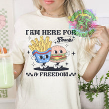 Load image into Gallery viewer, Retro Character 4th of July DTF Transfer Ready to Press DTF Transfer Patriotic Retro dtf apparel transfer D0031