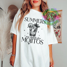 Load image into Gallery viewer, Ready to Press Mojitos Aesthetic DTF Transfer Cocktails Vintage DTF Apparel Transfers Direct to Film Transfers Summer D0040
