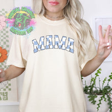 Load image into Gallery viewer, Retro Checkered Mama Ready to Press DTF Transfer, Mama DTF Transfers, Ready to Press Transfers D0008