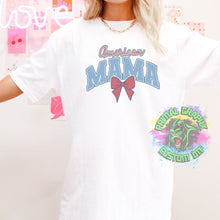 Load image into Gallery viewer, American Mama Bow Fourth of July DTF Transfers, American Mama DTF Transfer, 4th of July Bows DTF D0010