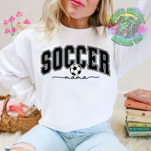 Load image into Gallery viewer, Soccer Mama Retro DTF Transfer | Mama DTF Transfer | Soccer DTF Transfer | Ready to Press Transfer D0016