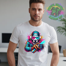 Load image into Gallery viewer, Graffiti Dog Spray Paint DTF Transfer | Graffiti DTF Transfer | DTF Transfer | Ready to Press Transfer D0018