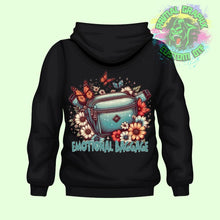 Load image into Gallery viewer, Emotional Baggage Mental Health DTF Transfer | Funny Mental Health DTF Transfer | DTF Transfer | Ready to Press Transfer D0020