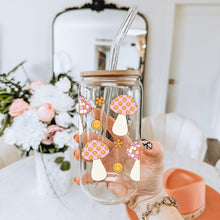 Load image into Gallery viewer, Disco Mushroom 16oz UVDTF Cup Wrap, Groovy UV DTF Transfers, Cup Wrap Transfers, Ready to Ship uvdtf 0016