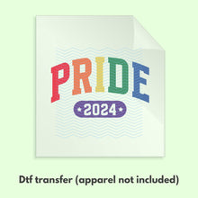 Load image into Gallery viewer, Pride Month LGBTQ+ DTF Transfer Pride DTF Transfer Retro Groovy Pride Tribe Ready to Press Transfer D0098