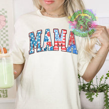 Load image into Gallery viewer, American Mama Fourth of July DTF Transfers, American Mama DTF Transfer, 4th of July Mama DTF D0034