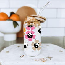 Load image into Gallery viewer, Yin Yang Retro Groovy 16oz UVDTF Cup Wrap *Physical Transfer* UV DTF Transfers, Groovy Cup Wrap Transfers, Ready to Ship uvdtf 0025