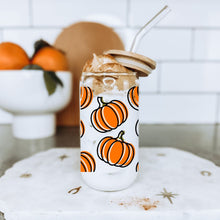 Load image into Gallery viewer, Pumpkin Fall 16oz UVDTF Cup Wrap *Physical Transfer* UV DTF Transfers, Fall Cup Wrap Transfers, Ready to Ship uvdtf 0026