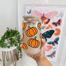 Load image into Gallery viewer, Pumpkin Fall 16oz UVDTF Cup Wrap *Physical Transfer* UV DTF Transfers, Fall Cup Wrap Transfers, Ready to Ship uvdtf 0026