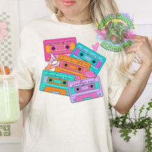 Load image into Gallery viewer, Ready to Press Women Country Singer Mix Tape Retro DTF Transfer Southern Country Music DTF Transfer Apparel Transfer D0043