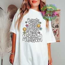 Load image into Gallery viewer, Ready to Press Being Nice is the Bare Minimum Retro Smiley DTF Transfer Retro Aesthetic Trendy DTF Transfer Apparel Transfer D0054