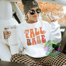Load image into Gallery viewer, Fall Babe Retro Aesthetic DTF Transfer Fall DTF Transfer Retro Groovy Fall Ready to Press Transfer D0095