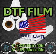 Load image into Gallery viewer, DTF Transfer Film 12" Roll | Premium Quality | Charlotte NC