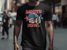 Load image into Gallery viewer, Benito Bowl Graphic Football Helmet Short-Sleeve T-Shirt
