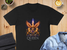 Load image into Gallery viewer, Queen Band Emblem Firebird and Lions Graphic T-Shirt
