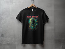 Load image into Gallery viewer, Iron Maiden Graphic Design Black T-shirt
