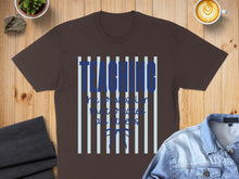 Load image into Gallery viewer, Brown t-shirt with "Teaching: The profession that creates all others" text.
