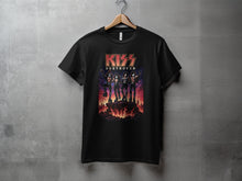 Load image into Gallery viewer, KISS Destroyer Album Cover Graphic Black T-Shirt
