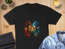 Load image into Gallery viewer, Sonic and Shadow Intense Battle Graphic T-Shirt
