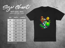 Load image into Gallery viewer, Mario and Yoshi Graphic Unisex Cotton T-Shirt Product

