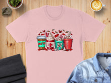Load image into Gallery viewer, Nurse themed drinks with hearts, bandages, and syringes.
