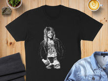 Load image into Gallery viewer, Rock Legends Illustrated Black Short Sleeve T-shirt
