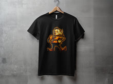 Load image into Gallery viewer, Vintage Style Cartoon Elf Holding Axe T-shirt
