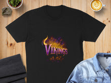 Load image into Gallery viewer, Vikings Graphic Design Unisex Short Sleeve T-Shirt
