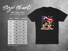 Load image into Gallery viewer, Puerto Rican Flag and Kids Unisex T-shirt
