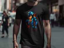 Load image into Gallery viewer, Retro Robot Fighter Graphic Design T-Shirt
