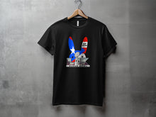Load image into Gallery viewer, Bad Bunny Super Bowl 2022 Black Graphic Tee Shirt
