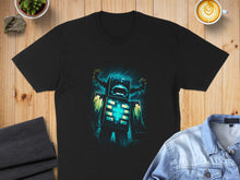 Load image into Gallery viewer, Pixelated Monster with Glowing Effects T-shirt
