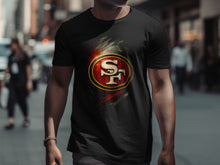 Load image into Gallery viewer, Bold San Francisco 49ers Fan Logo Graphic T-Shirt
