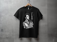 Load image into Gallery viewer, Vintage Musician Microphone Design Graphic T-Shirt
