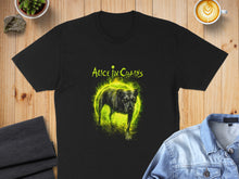 Load image into Gallery viewer, Alice In Chains Graphic Dog Black Tee Shirt Product
