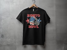 Load image into Gallery viewer, Benito Bowl American Football Fan T-Shirt Product
