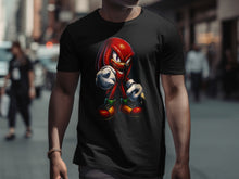 Load image into Gallery viewer, Sonic The Hedgehog Knuckles Character T-Shirt
