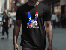 Load image into Gallery viewer, Bad Bunny Super Bowl Graphic T-Shirt for Sports Fans
