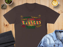 Load image into Gallery viewer, Black Dad t-shirt with text "I AM SWAG" and empowering words.
