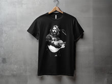 Load image into Gallery viewer, Musician Playing Acoustic Guitar Graphic T-shirt
