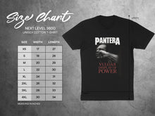 Load image into Gallery viewer, Pantera Vulgar Display of Power Unisex Cotton T-shirt
