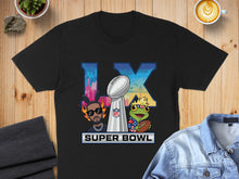Load image into Gallery viewer, Super Bowl IX Design with Cool Characters Shirt
