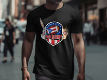 Load image into Gallery viewer, Bad Bunny Graphic Printed Black T-Shirt
