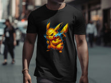 Load image into Gallery viewer, Electric Pikachu Graphic Design T-Shirt
