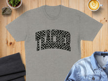Load image into Gallery viewer, Checkered Varsity Teacher Arc T-Shirt
