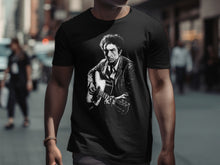 Load image into Gallery viewer, Iconic Musician Print Black Short Sleeve T-Shirt
