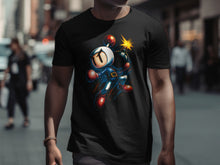 Load image into Gallery viewer, Retro Bomberman Character Graphic T-Shirt
